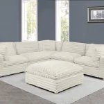 BQSE08 – 10: 40″x40″ Modular Sectional in Corduroy Velvet