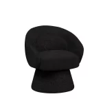 BQ-AC301: Accent Chair with Swivel in Boucle Fabric