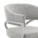 BQ- CH306 – 7: Counterheight Chairs in Boucle Fabric - Image 2