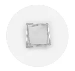 BQDT- D09 & D010 : Round Clear Glass Dining Table (2 Colors) - Image 3