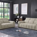 BQ-S113: 2pc Sofa & Loveseat Set