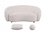 BQ-S90  : Cozy Teddy Fabric Sofa - Image 3