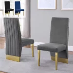 BQ-SC160 – 163: Velvet Side Chairs