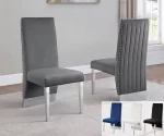 BQ-SC164 – 167: Velvet Side Chairs