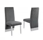 BQ-SC164 – 167: Velvet Side Chairs - Image 3