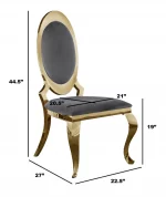 BQ-SC184 – 7: Round Back Side Chairs - Image 2