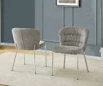 BQ-SC252 – 3: Fluffy Textured Side Chairs