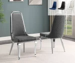 BQ- SC310 – 313 Velvet Chairs w/ Chrome