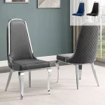 BQ- SC310 – 313 Velvet Chairs w/ Chrome