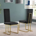 BQ-SC344 – 347: Slim Back w Gold Chrome