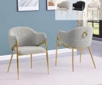 BQ-SC454 – 7: Teddy Boucle Fabric Side Chairs