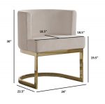 BQ-SC90-3: Single Velvet Barrel Chair - Image 2