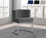 BQ-SC94-7: Single Velvet Barrel Chair