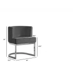 BQ-SC94-7: Single Velvet Barrel Chair - Image 3