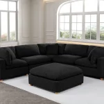 BQ-SE05 – 7: 40″x40″ Modular Sectional in Boucle Fabric