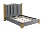 BQ-B04, B05, B06 Platform Velvet Bed (EKB, QB) - Image 2