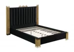 BQ-B04, B05, B06 Platform Velvet Bed (EKB, QB) - Image 3