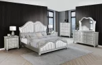 BQ-B760 – Silver Glam and LED Bedroom Set (EKB & QB)
