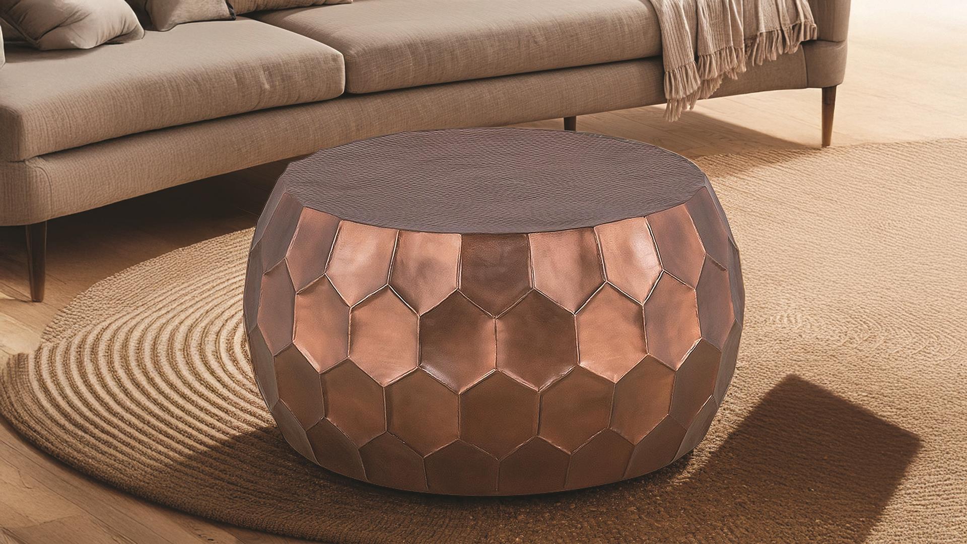CT101_COPPER_1920X1080_1500_975 MAX: CT-101-45-32 COFFEE TABLE COPPER - Image 1