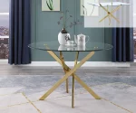 BQ- D232-DT & D234-DT Glass Dining Table