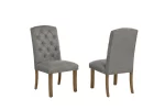 BQ- D700 & D701: Brown Oak Dining Set - Image 6