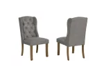 BQ- D700 & D701: Brown Oak Dining Set - Image 7