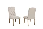 BQ- D700 & D701: Brown Oak Dining Set - Image 4