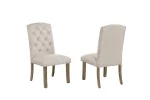 BQ- D702 & D703: Rustic Oak Dining Set - Image 6