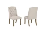 BQ- D702 & D703: Rustic Oak Dining Set - Image 7