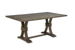 BQ- D704 & D705: Rustic Gray Dining Set - Image 3