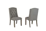 BQ- D704 & D705: Rustic Gray Dining Set - Image 7