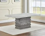 BQ- D710: Rustic Modern Dining Set - Image 4