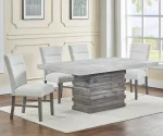 BQ- D710: Rustic Modern Dining Set