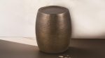 MAX: ET-501 END TABLE ( GOLD, SILVER, COPPER )